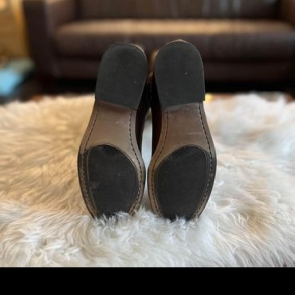 Steve Madden “Trrott” tall leather Zip Up Boots Riding or everyday Size 7 Brown - Picture 5 of 6